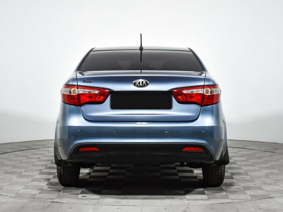 Kia Rio 2013 года с пробегом. Фото: #5