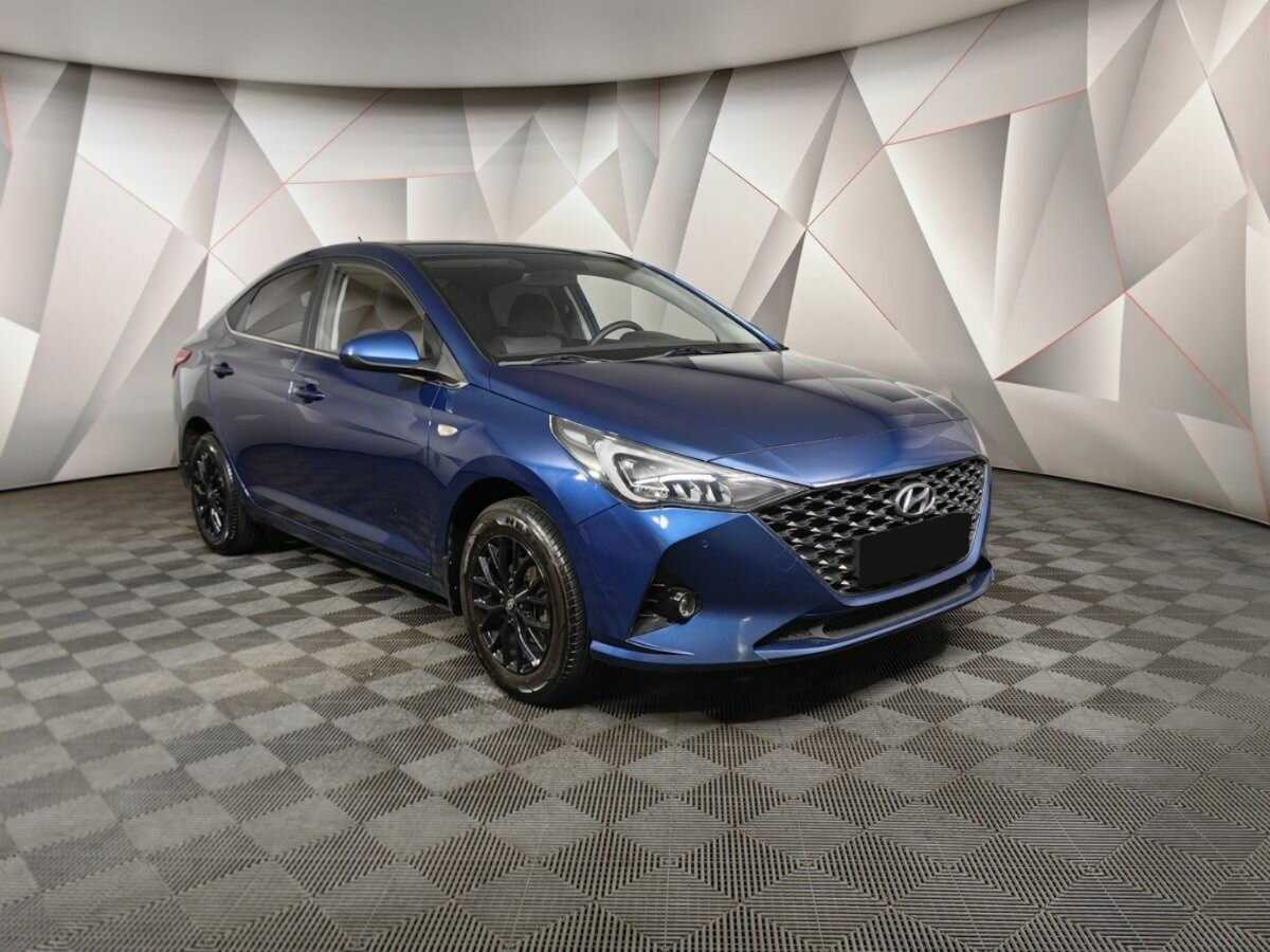 Hyundai Solaris 2022 года с пробегом. Фото: #2