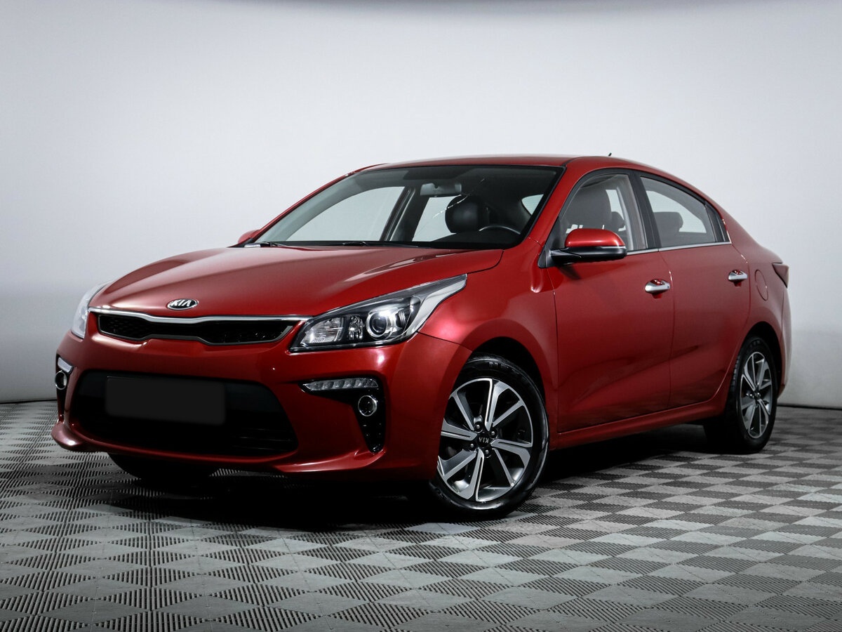 Kia Rio 2020 года с пробегом. Посмотреть фото