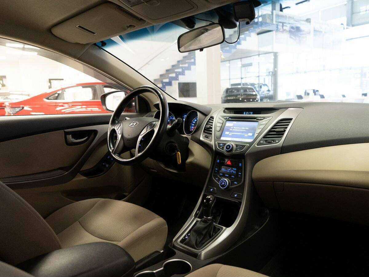 Hyundai Elantra 2014 года с пробегом. Фото: #18