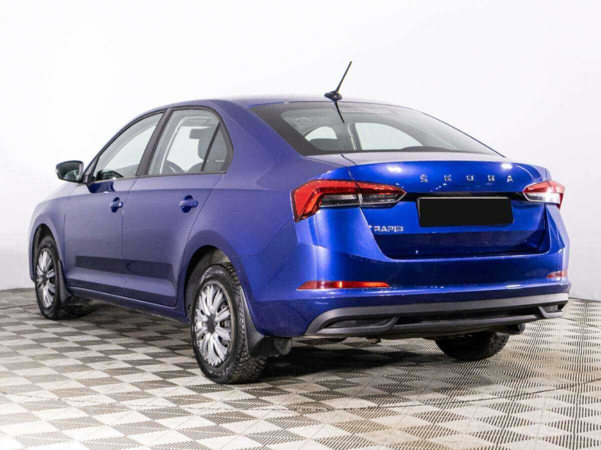 Skoda Rapid 2021 года с пробегом. Фото: #6