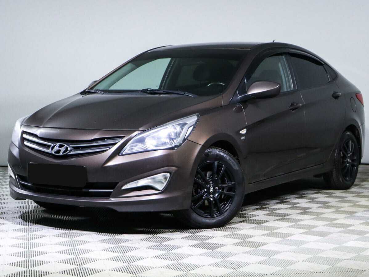 Hyundai Solaris 2014 года с пробегом. Посмотреть фото