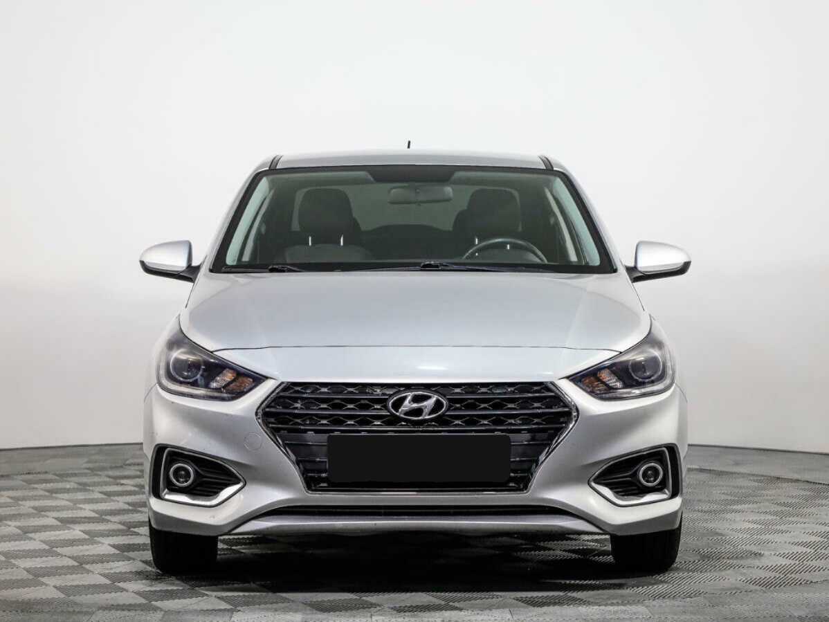 Hyundai Solaris 2018 года с пробегом. Посмотреть фото