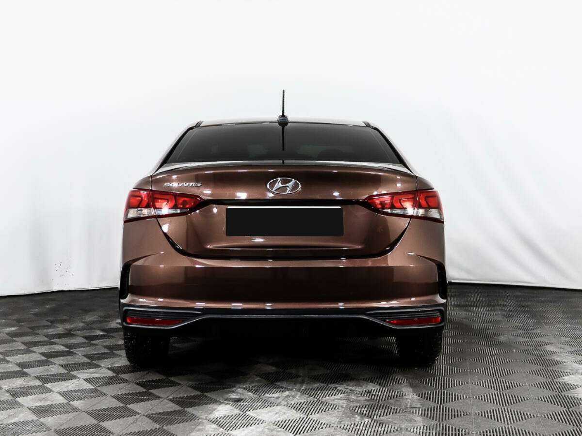 Hyundai Solaris 2021 года с пробегом. Фото: #4
