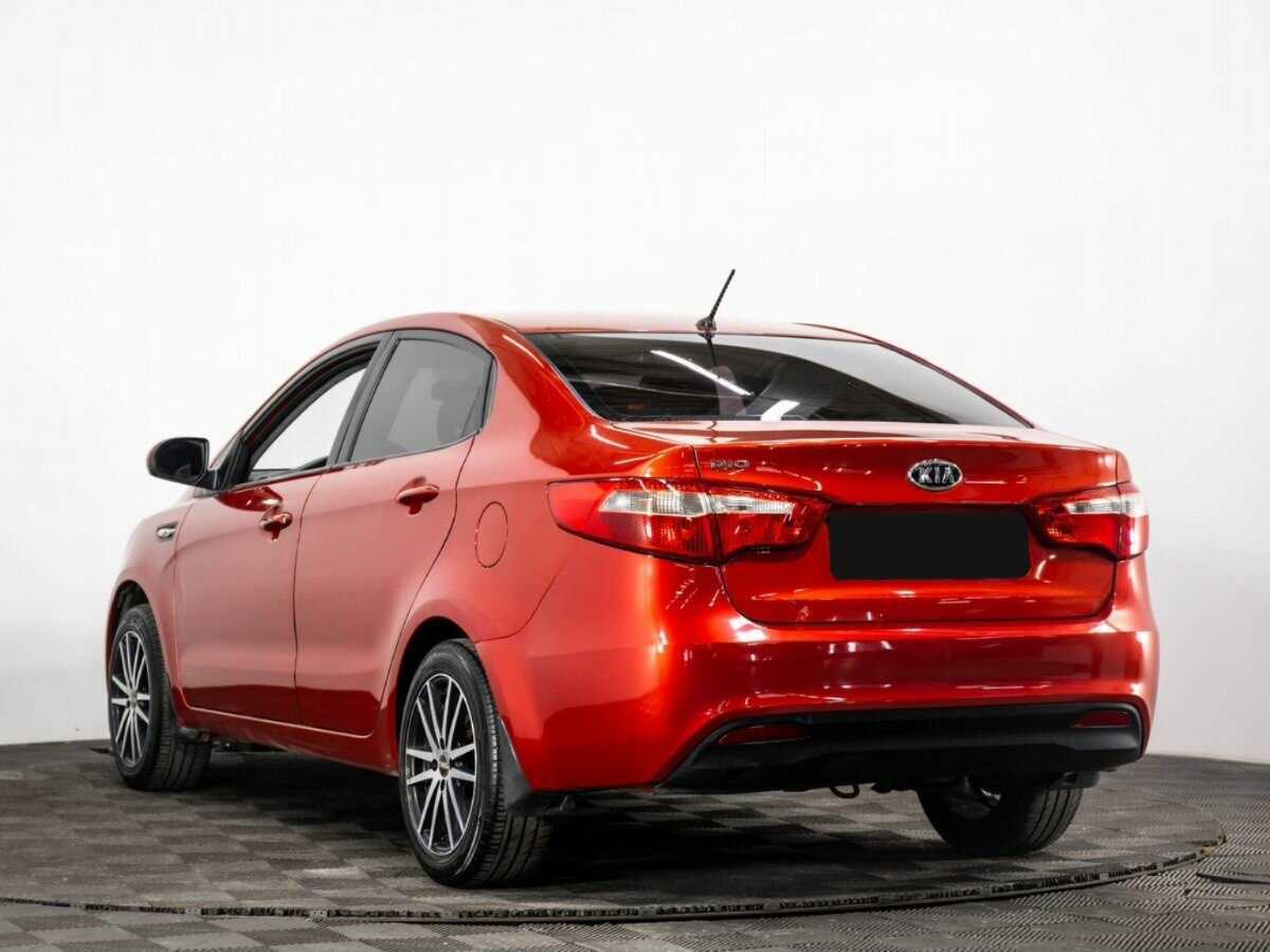 Kia Rio 2012 года с пробегом. Фото: #5