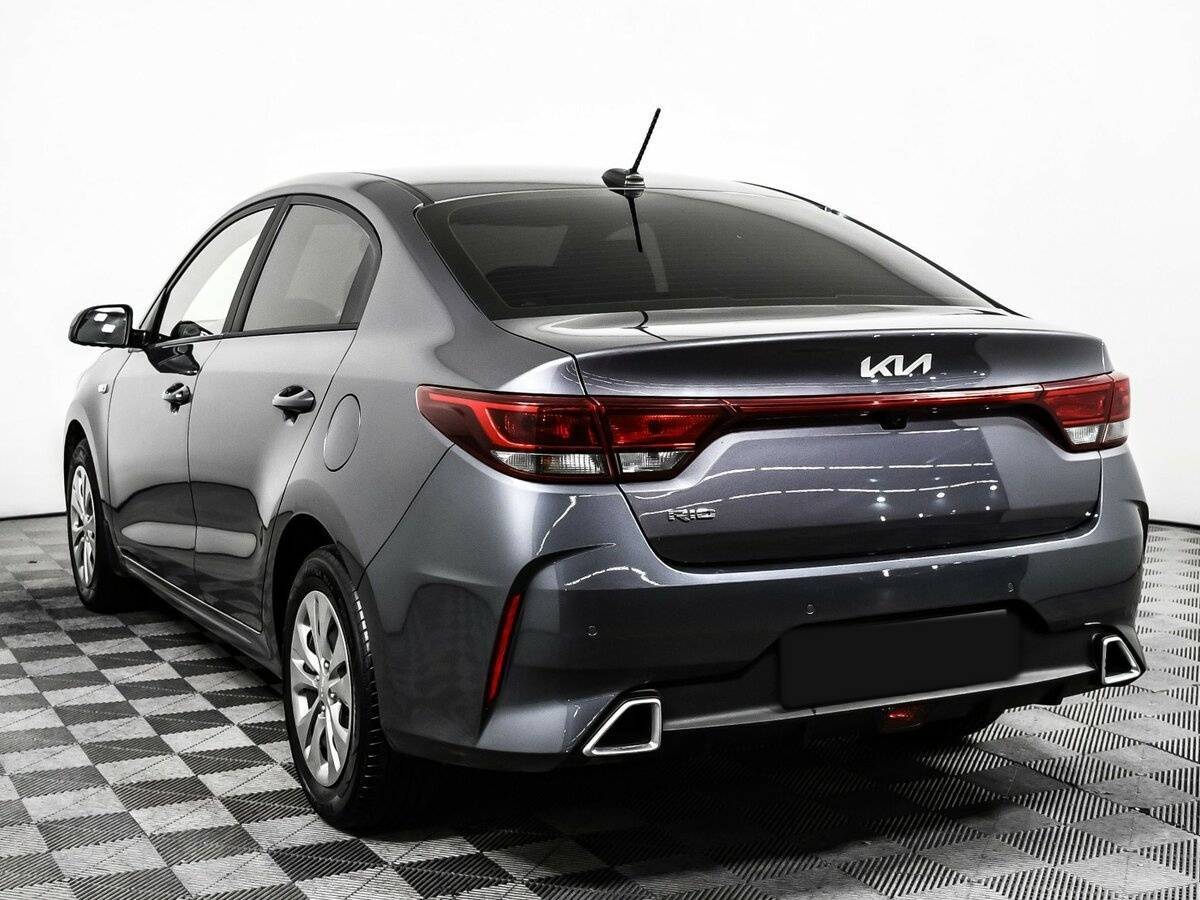 Kia Rio 2022 года с пробегом. Фото: #6