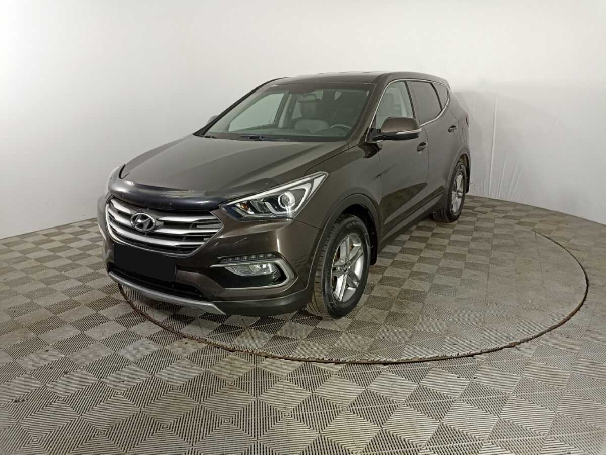 Hyundai Santa Fe 2017 года с пробегом. Посмотреть фото