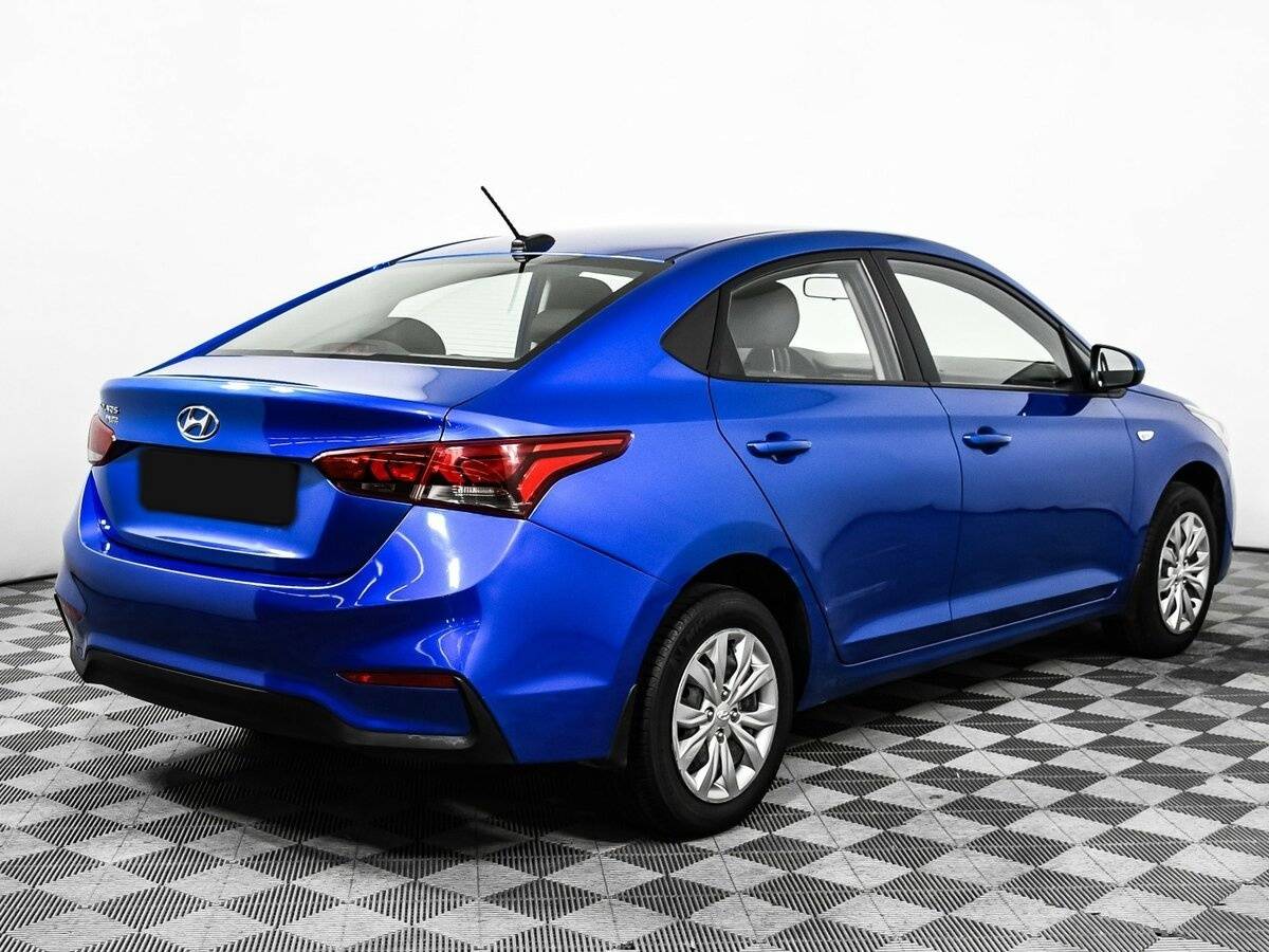 Hyundai Solaris 2018 года с пробегом. Фото: #4