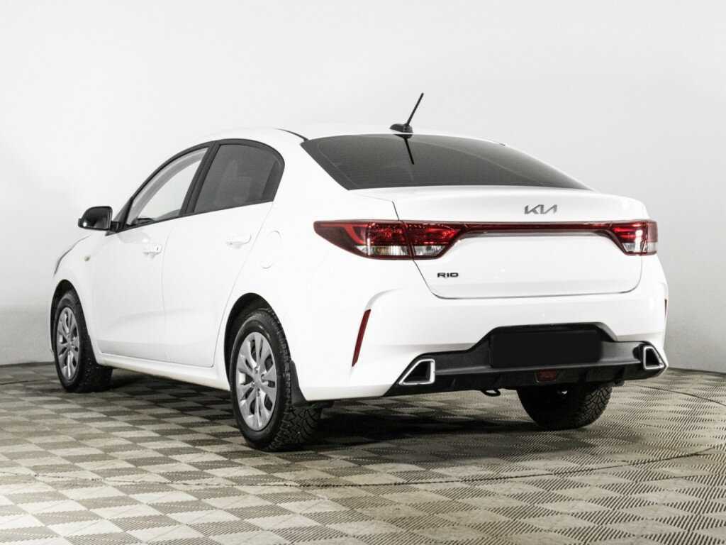 Kia Rio 2022 года с пробегом. Фото: #6