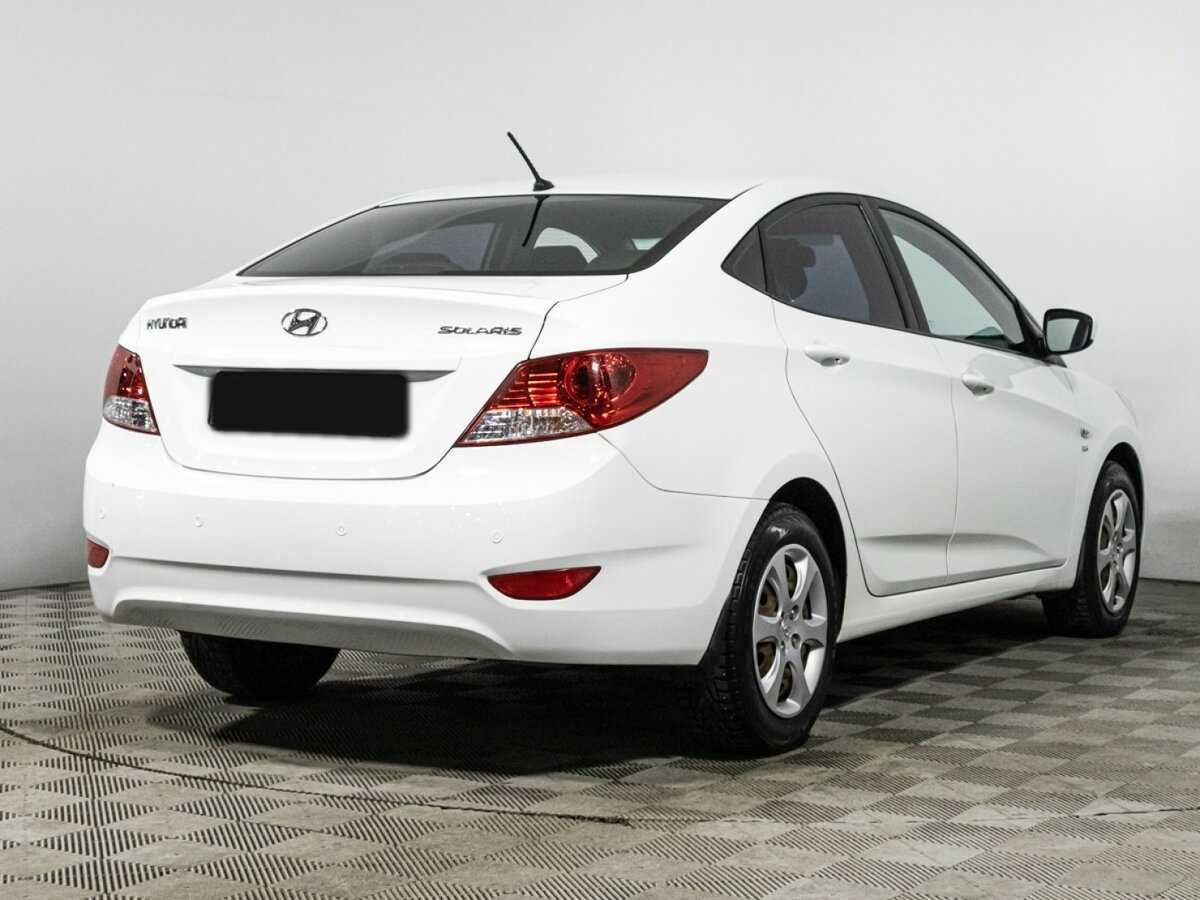 Hyundai Solaris 2013 года с пробегом. Фото: #4