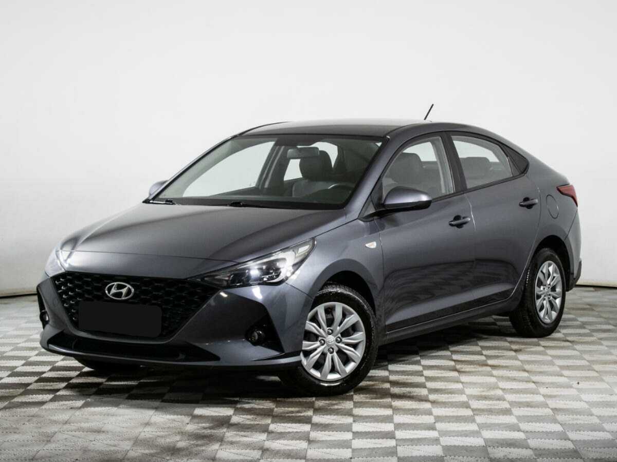 Hyundai Solaris 2021 года с пробегом. Посмотреть фото