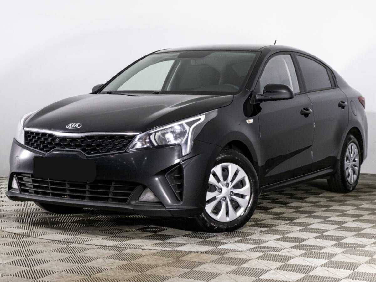 Kia Rio 2021 года с пробегом. Посмотреть фото