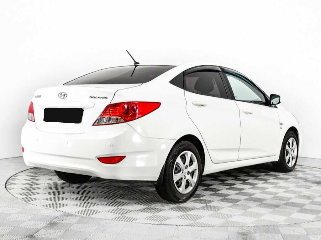 Hyundai Solaris 2013 года с пробегом. Фото: #4