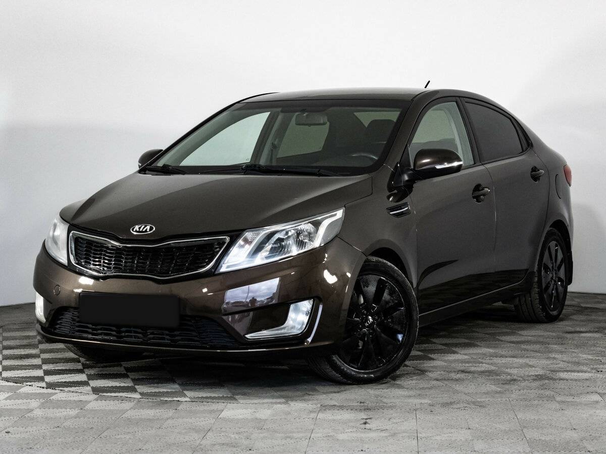 Kia Rio 2014 года с пробегом. Посмотреть фото