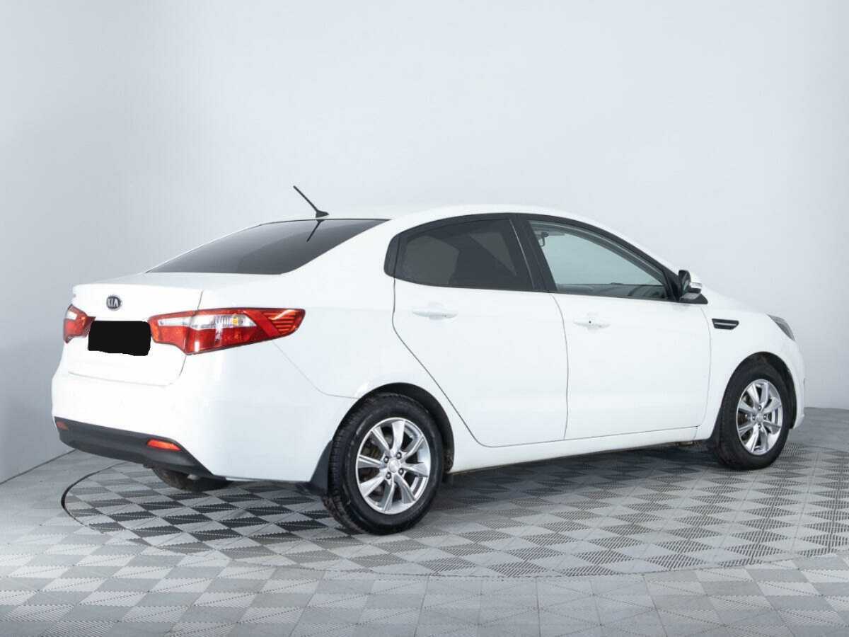 Kia Rio 2012 года с пробегом. Фото: #4