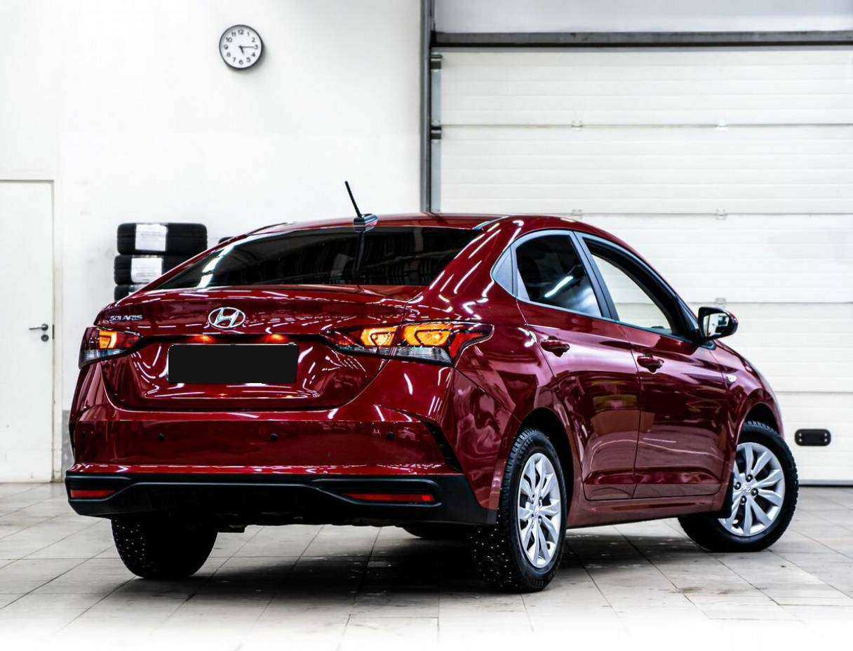 Hyundai Solaris 2021 года с пробегом. Фото: #2