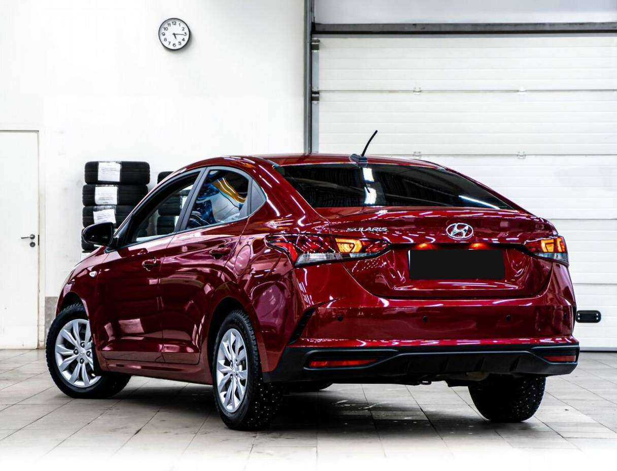 Hyundai Solaris 2021 года с пробегом. Фото: #3