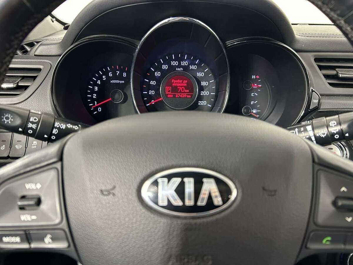 Kia Rio 2013 года с пробегом. Фото: #10