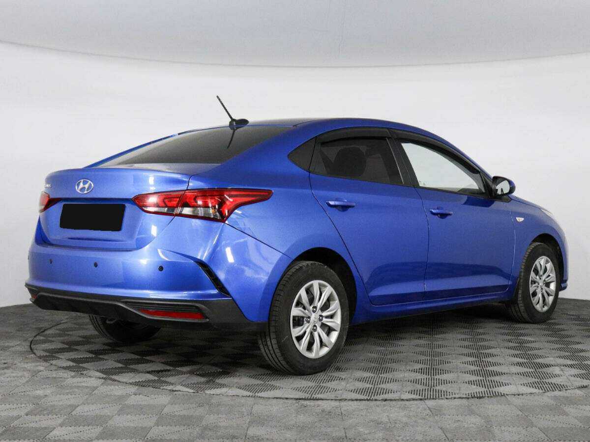 Hyundai Solaris 2021 года с пробегом. Фото: #4