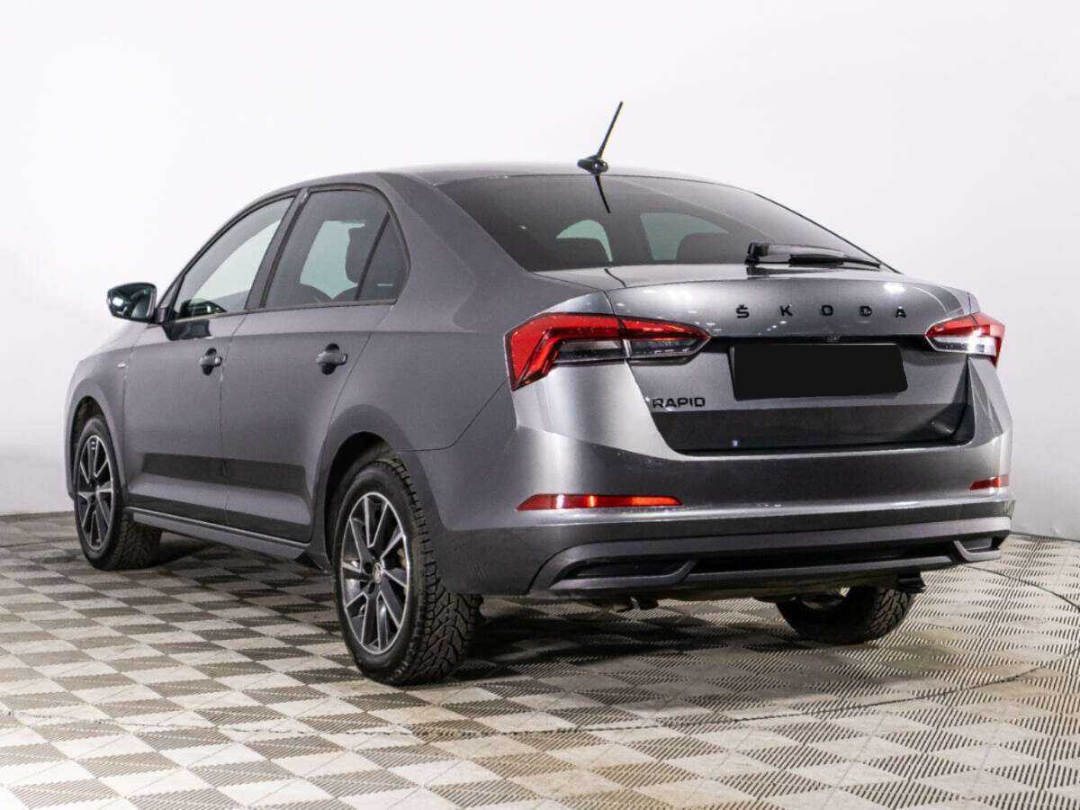Б/У Шкода Рапид 2021 года. Фото: #6
