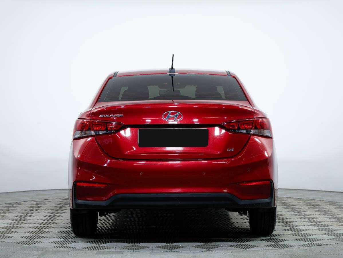 Hyundai Solaris 2017 года с пробегом. Фото: #4