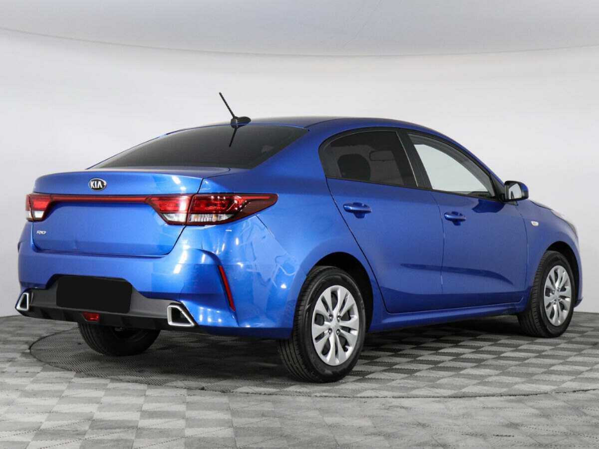 Kia Rio 2021 года с пробегом. Фото: #4