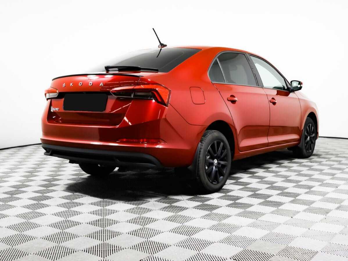 Б/У Шкода Рапид 2022 года. Фото: #4