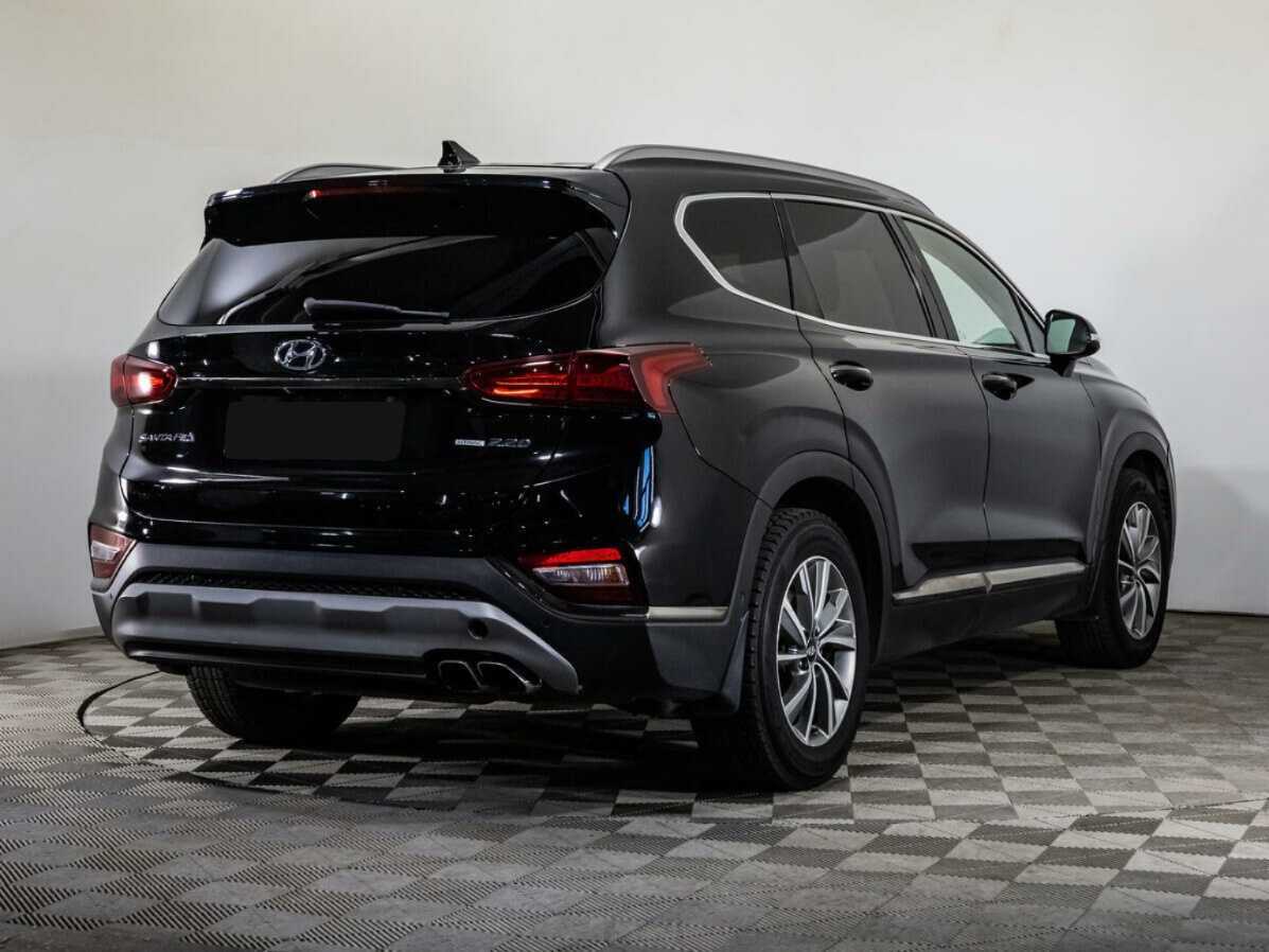 Hyundai Santa Fe 2019 года с пробегом. Фото: #3