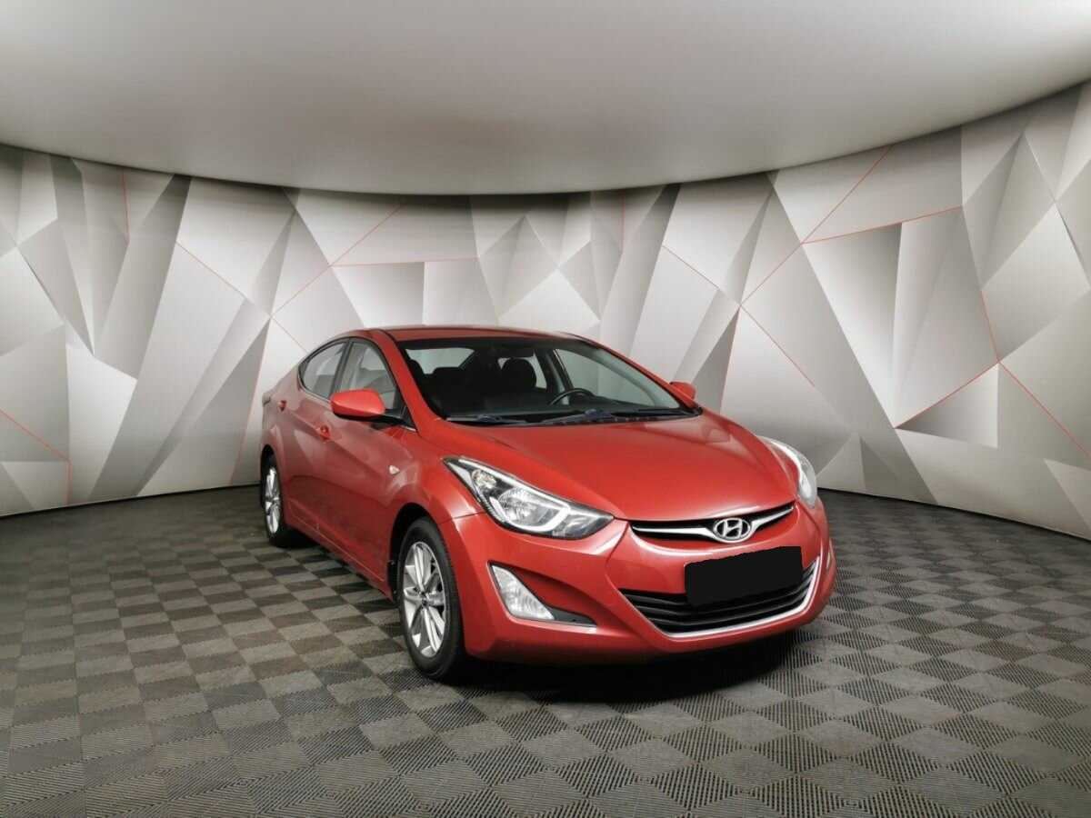 Hyundai Elantra 2015 года с пробегом. Фото: #2