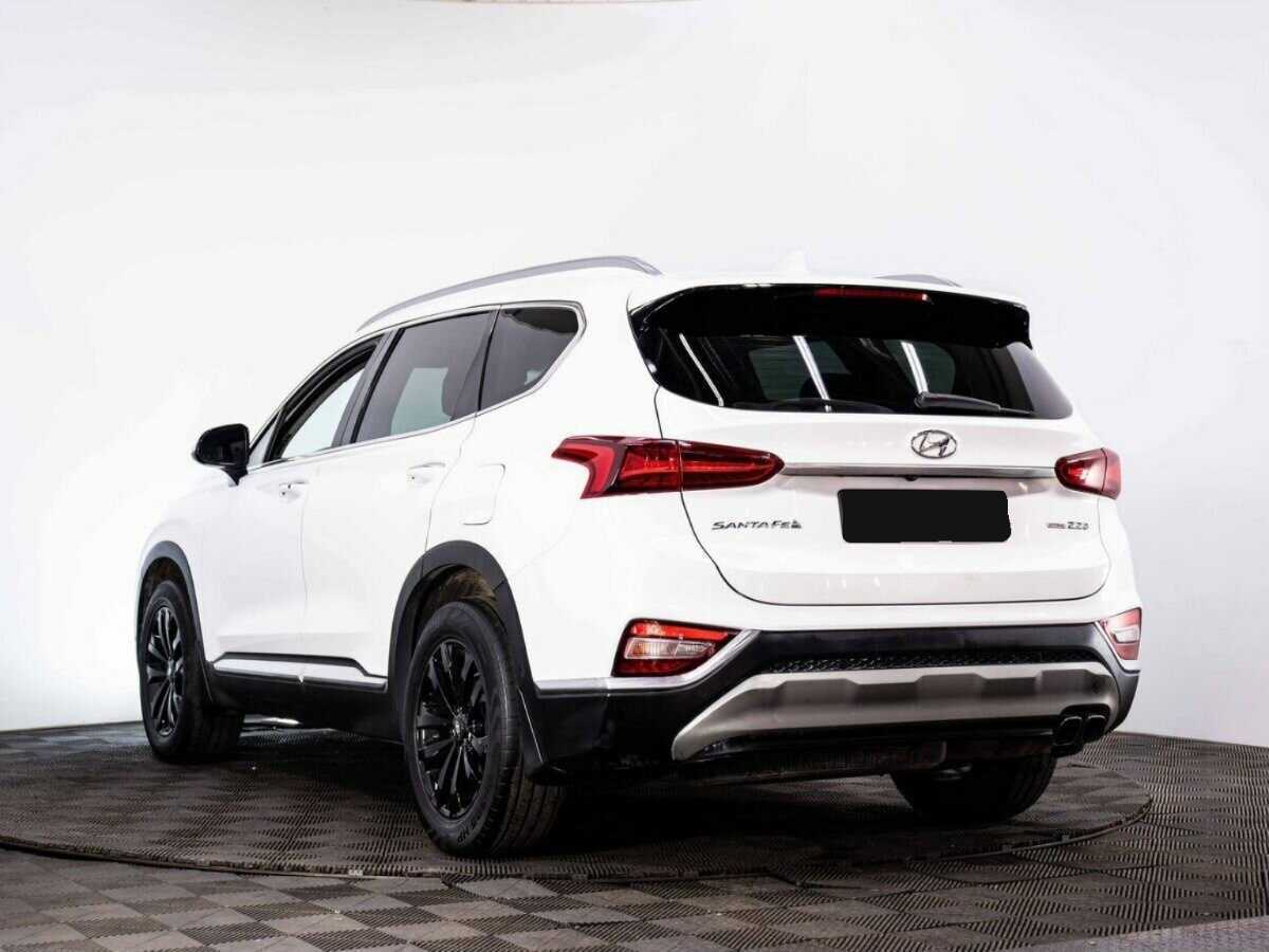 Hyundai Santa Fe 2019 года с пробегом. Фото: #3