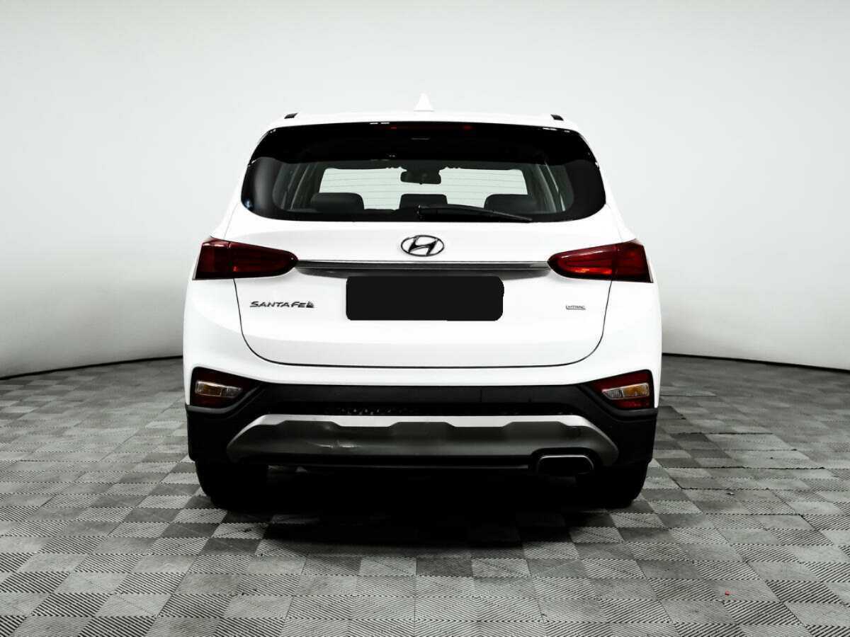 Hyundai Santa Fe 2019 года с пробегом. Фото: #4