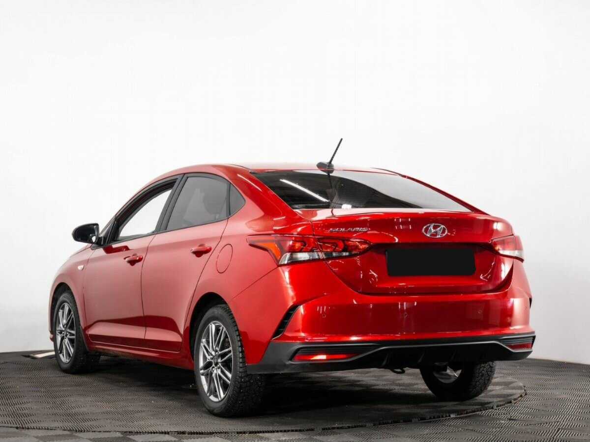 Б/У Хендай Солярис 2021 года. Фото: #4