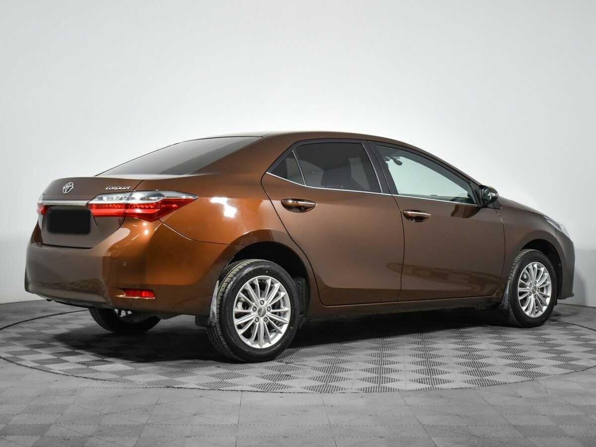 Б/У Тойота Королла 2016 года. Фото: #4