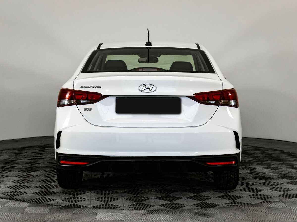 Б/У Хендай Солярис 2021 года. Фото: #4
