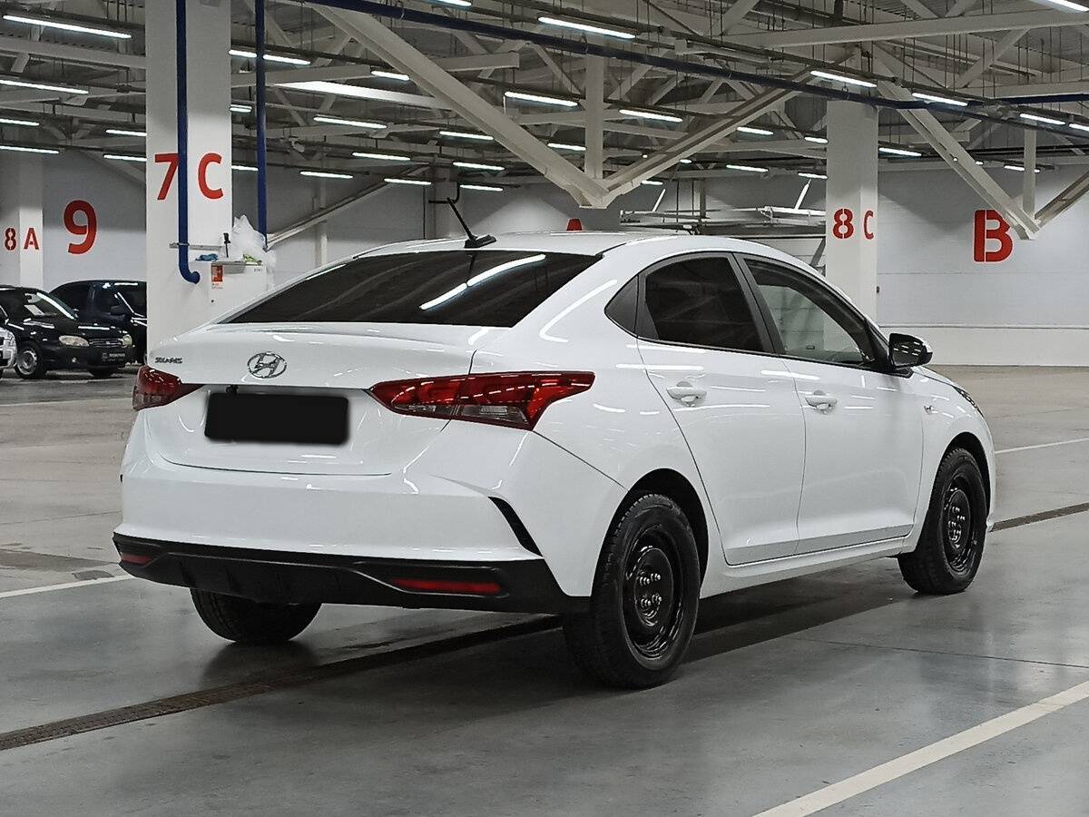 Hyundai Solaris 2021 года с пробегом. Фото: #4