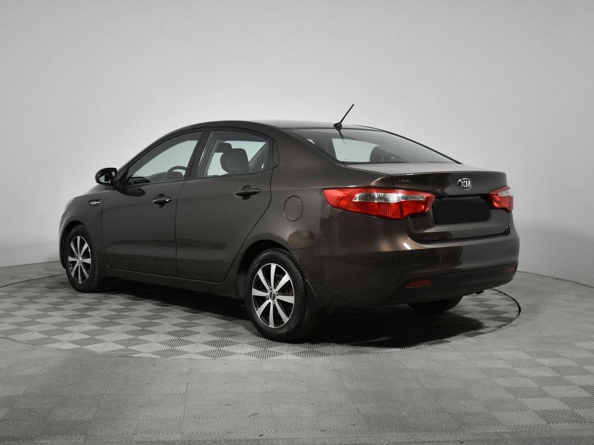 Kia Rio 2014 года с пробегом. Фото: #6