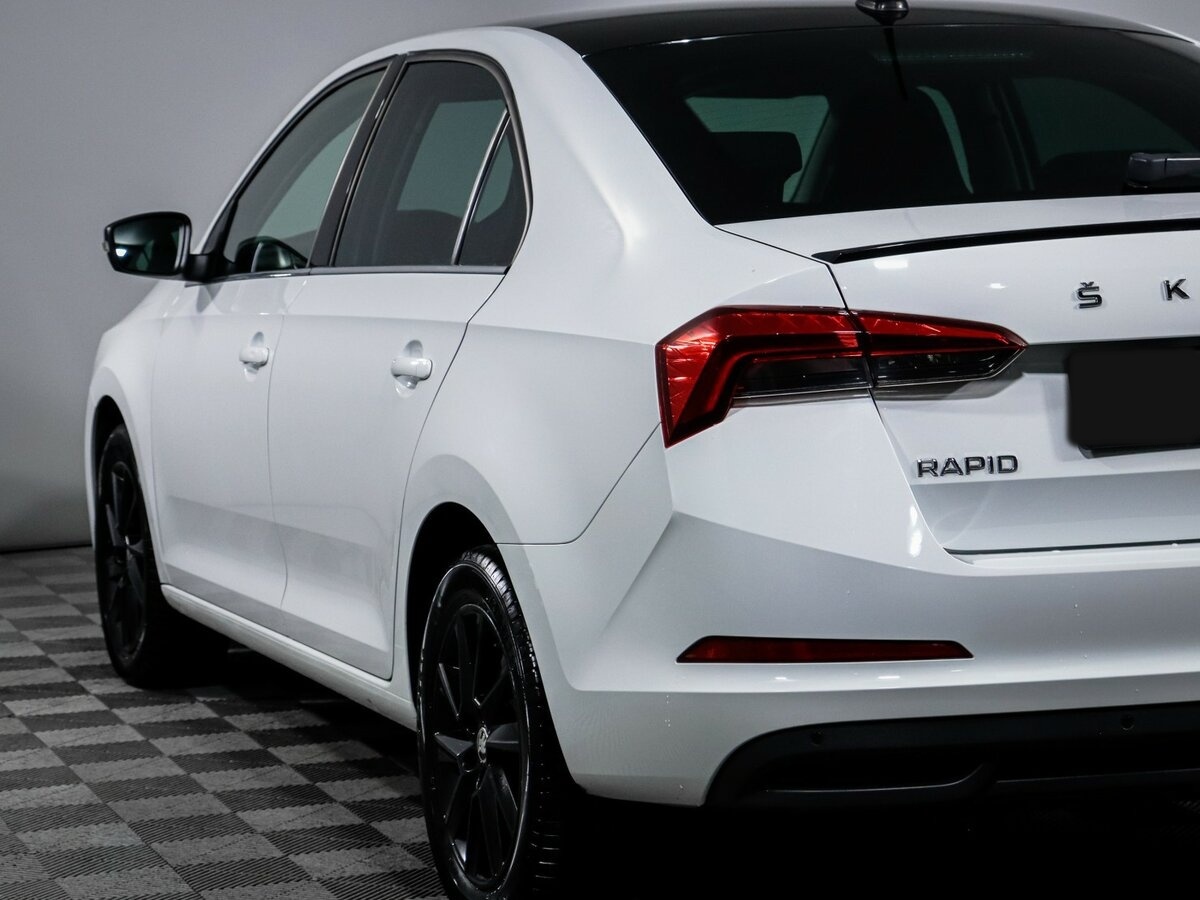 Б/У Шкода Рапид 2021 года. Фото: #13