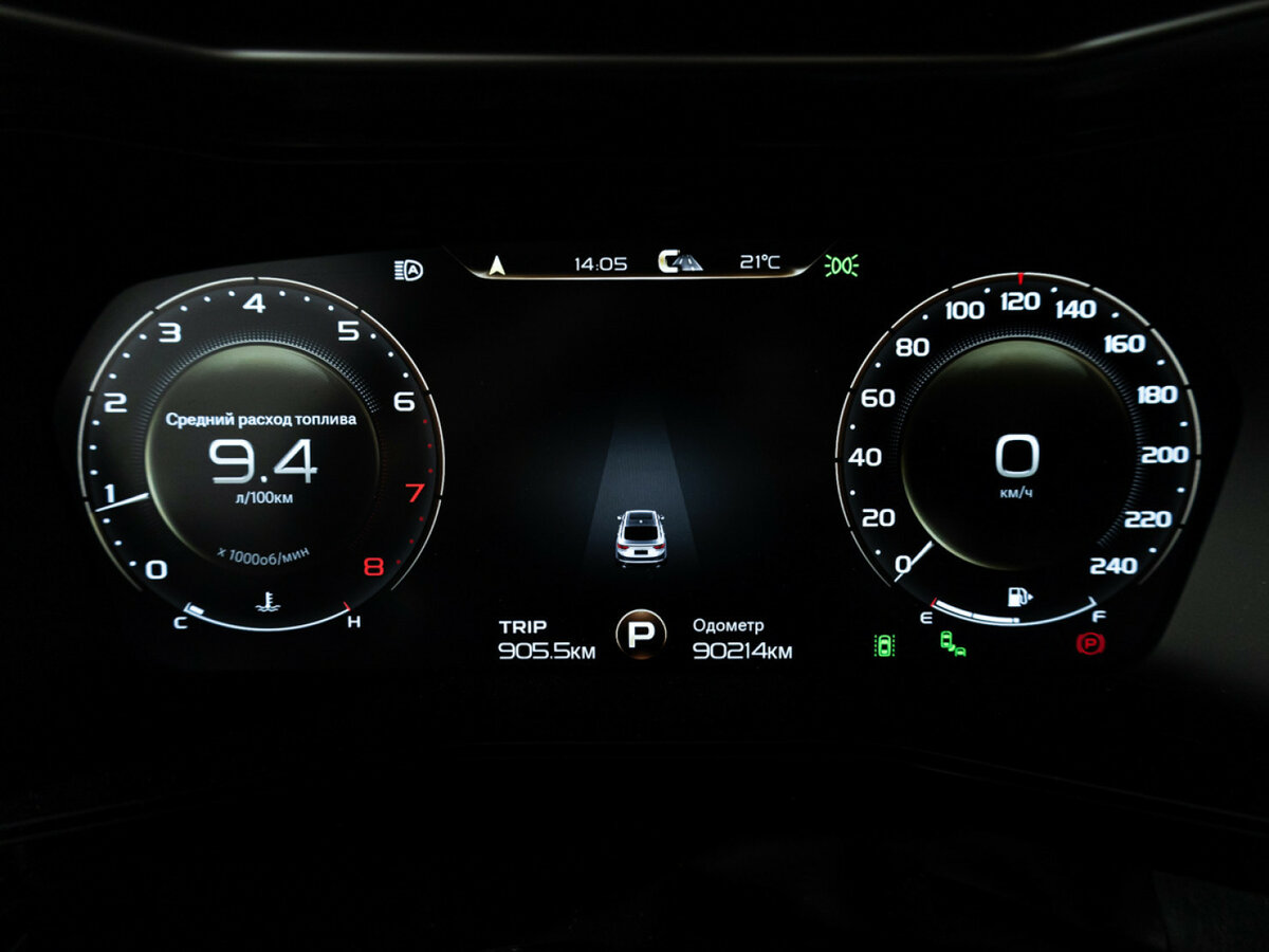 Geely Tugella 2023 года с пробегом. Фото: #9